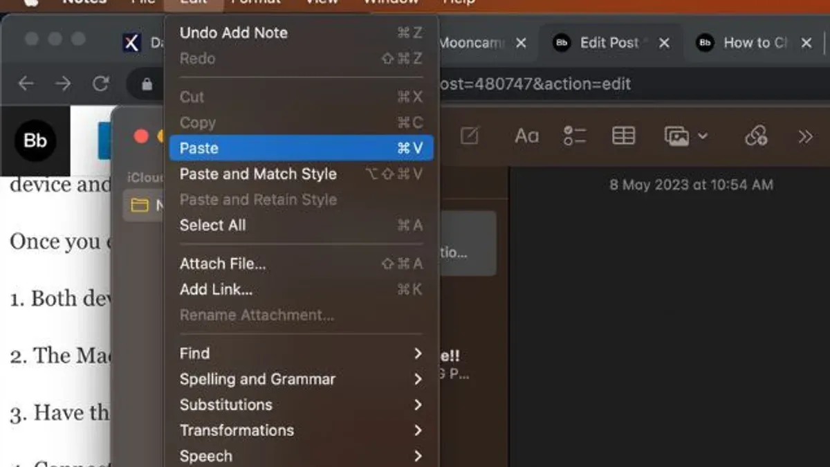 Copy and Paste Tips for Different Content Types – how to copy and paste on MacBook Pro M1 Pro