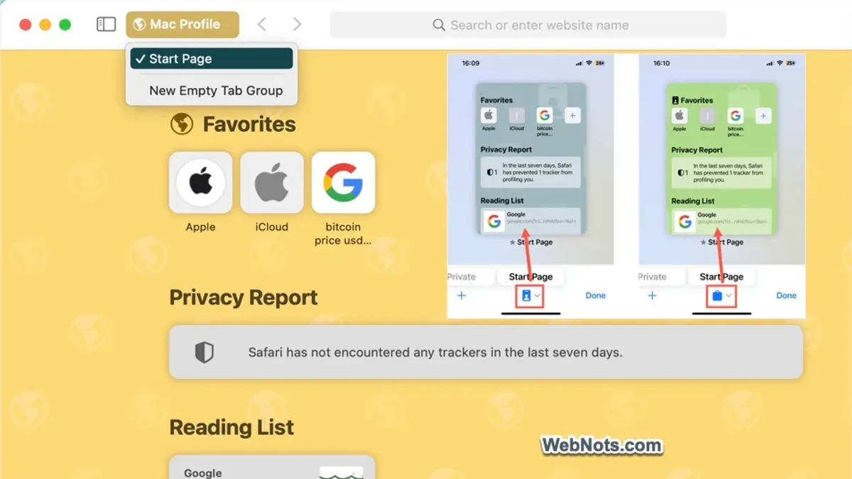 Step-by-Step: How to Create a Safari Profile on Mac and iPhone – how to create Safari profiles in Safari