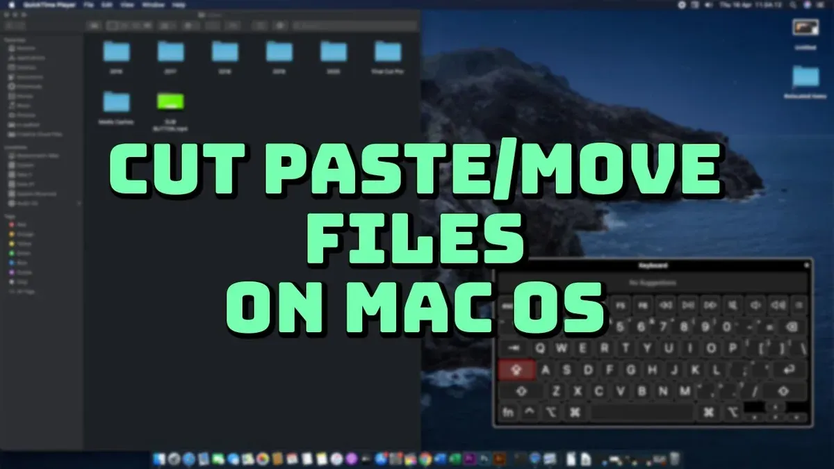 Common Mistakes and How to Avoid Them When Moving Files in Finder – how to cut and move files in Finder