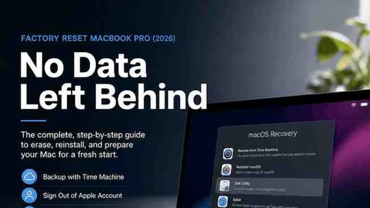 Step-by-Step Guide: Factory Resetting MacBook Pro M1 Pro with Apple Silicon Secure Erase – how to factory reset on MacBook Pr