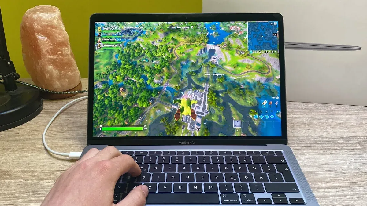 Real-World Fortnite Performance on MacBook Air M3 – can MacBook Air M3 run Fortnite