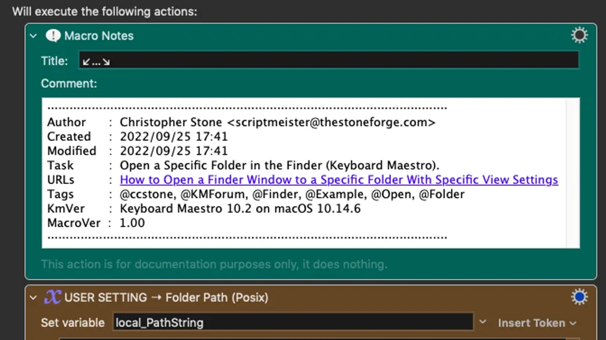 Method 2: Create a Custom Finder Shortcut with Automator – how to open Finder in a specific folder in Finder