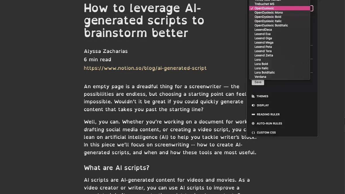 Customizing Reader Mode: Fonts, Themes, and Text Size – how to use Reader mode in Safari