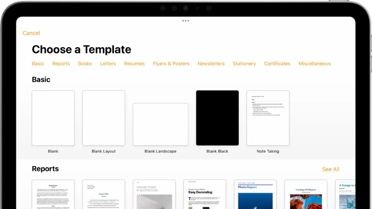 How to add a cover page in Pages on iPad – how to add a cover page in Pages