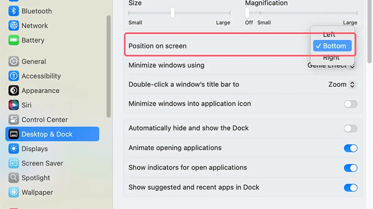 How to resize the Mac Dock to accommodate spacers – how to add a spacer to the Dock on Mac