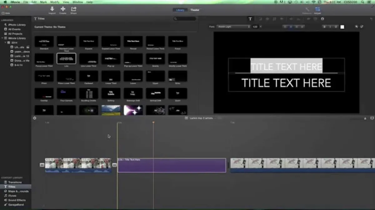 How to add text in iMovie: adding text overlays on video clips – how to add text titles in iMovie
