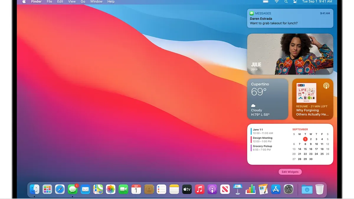 How to add widgets to the desktop on macOS Monterey and later – how to add widgets to the desktop on Mac