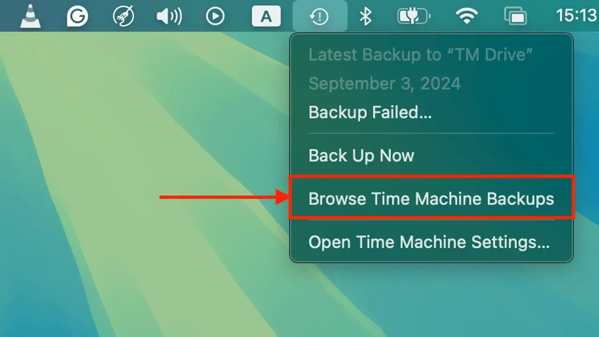 Troubleshooting common Time Machine backup issues – how to browse old backups in Time Machine