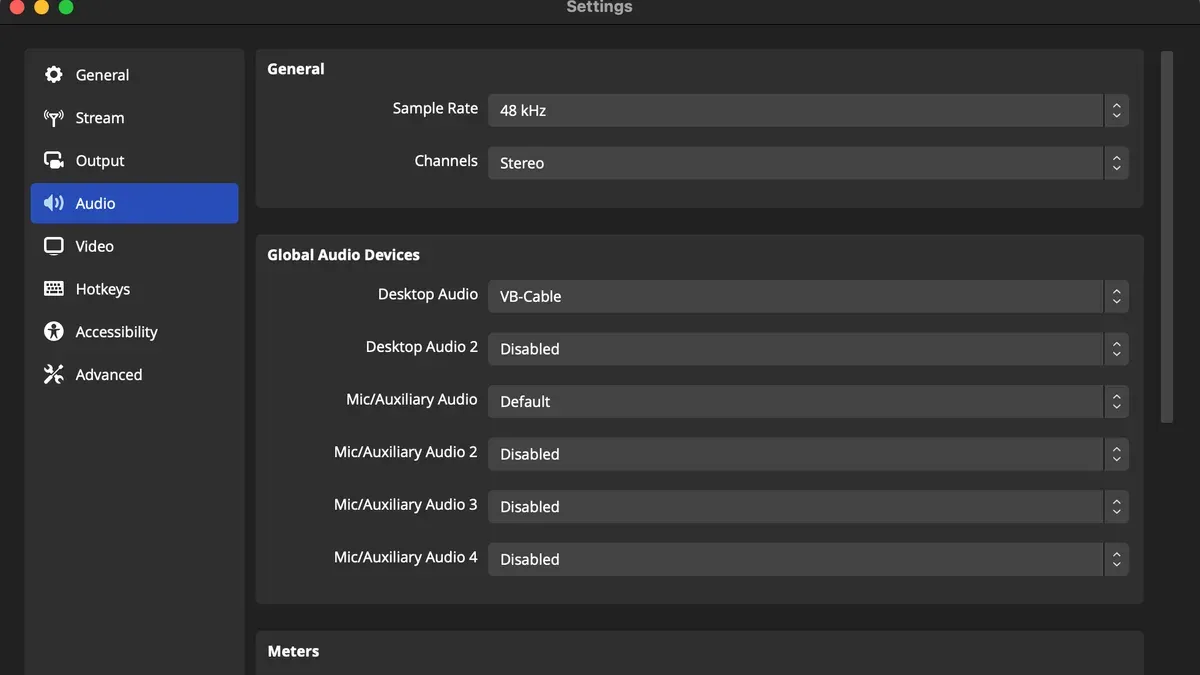 Setting up OBS Studio to capture desktop audio on Mac – how to capture desktop audio in OBS Studio on Mac