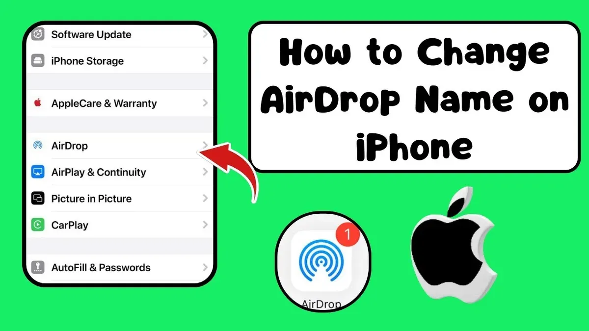 How to keep your AirDrop name consistent across Mac and iPhone – how to change AirDrop name on Mac