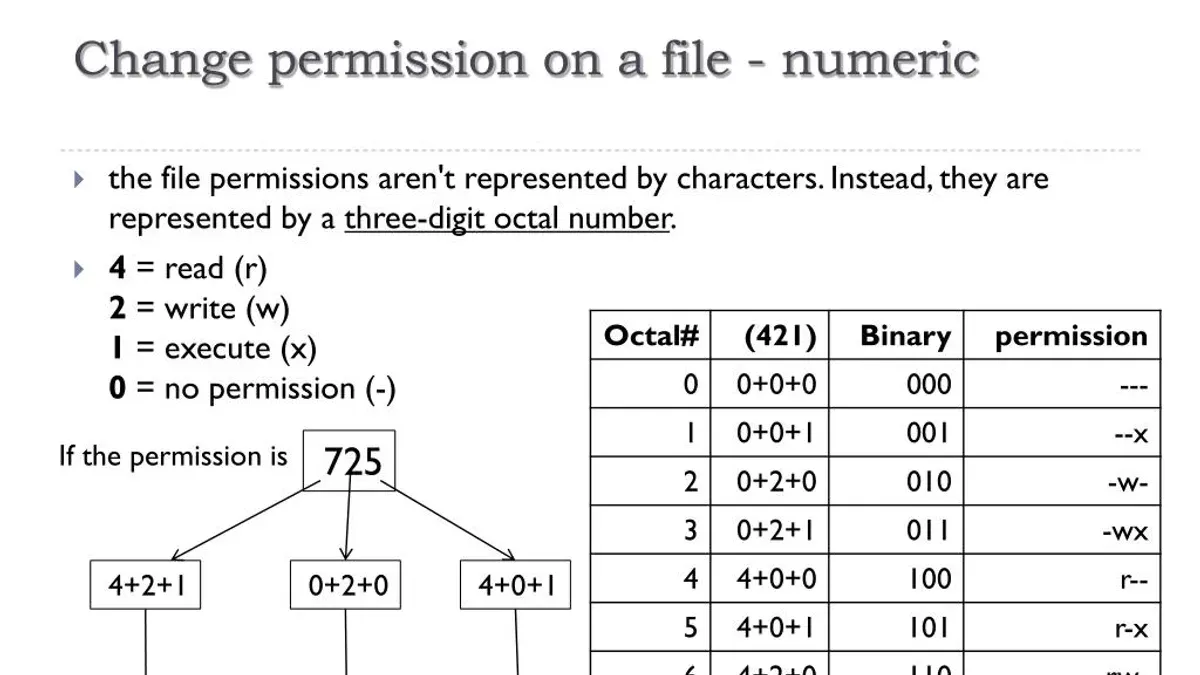 Step-by-step: change file permissions with numeric mode – how to change file permissions with chmod in Mac Terminal