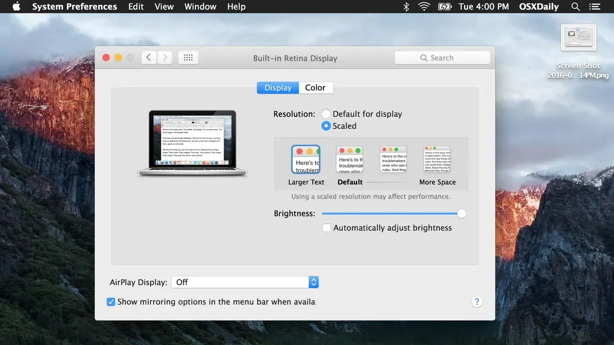 How macOS system font size settings affect VS Code and other apps – how to change font size in VS Code on Mac