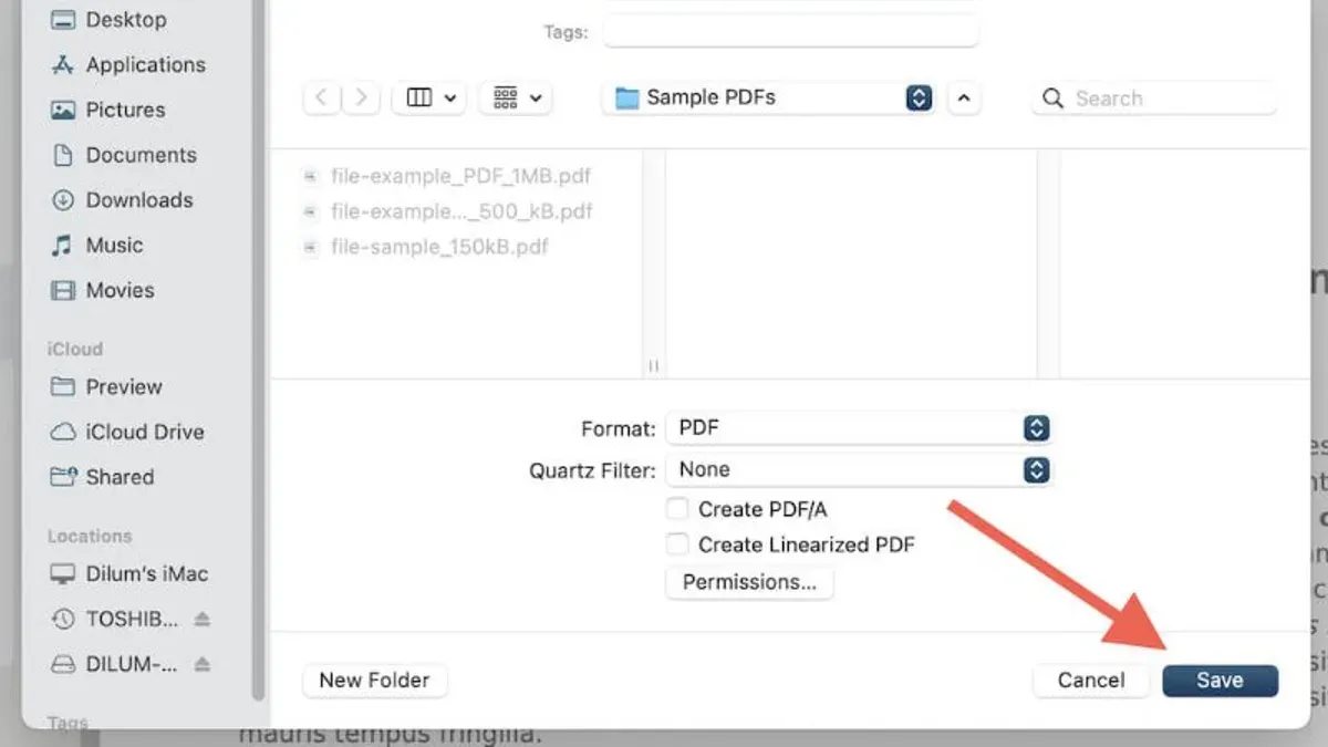 Add PDFs to your first document by dragging pages or entire files – how to combine PDFs in Preview