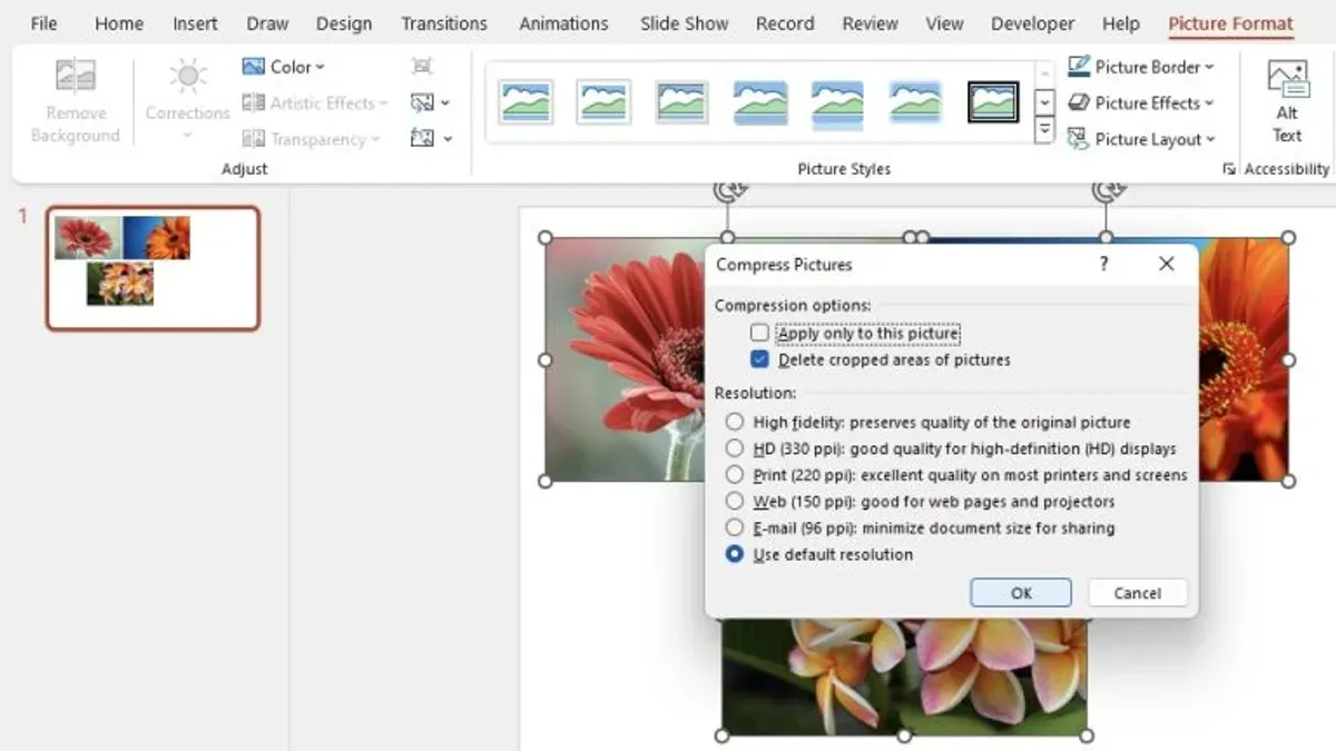 Comparing image compression options: built-in vs external tools and when to use each – how to compress pictures in PowerPoint