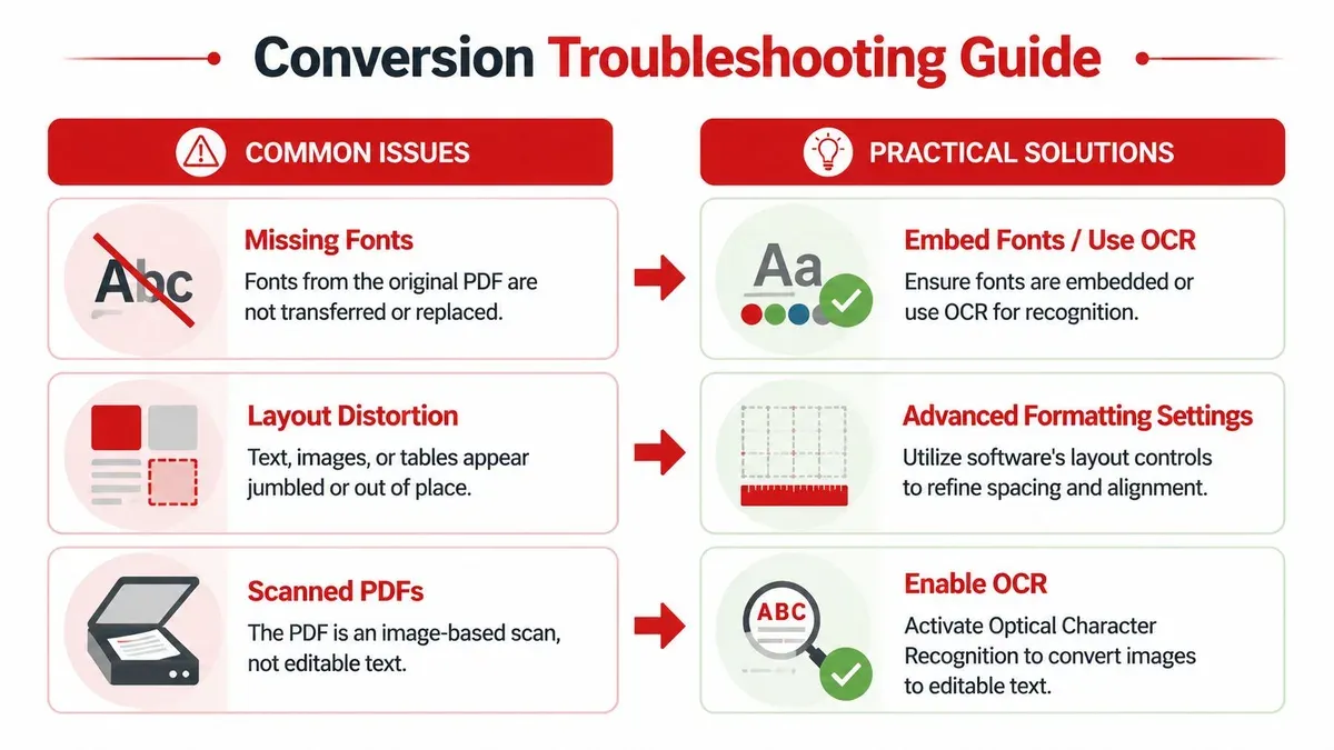Troubleshooting common issues when converting PDF to Word on Mac – how to convert PDF to Word on Mac