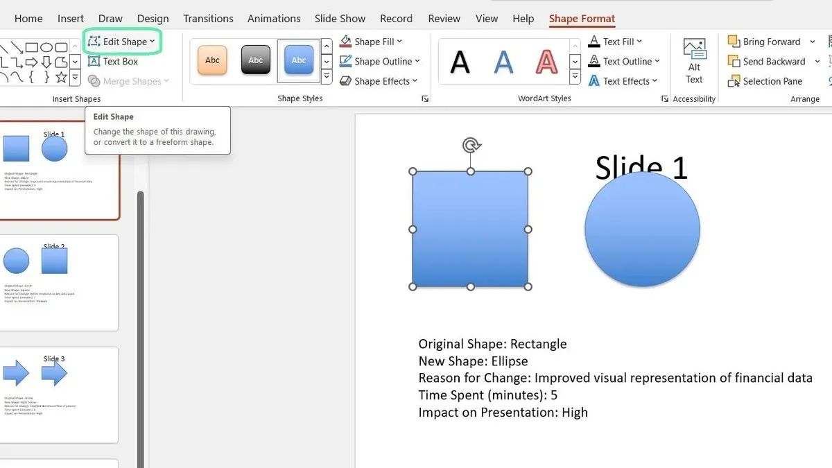 How to change video shape in PowerPoint Mac after conversion – how to convert to video in PowerPoint on Mac