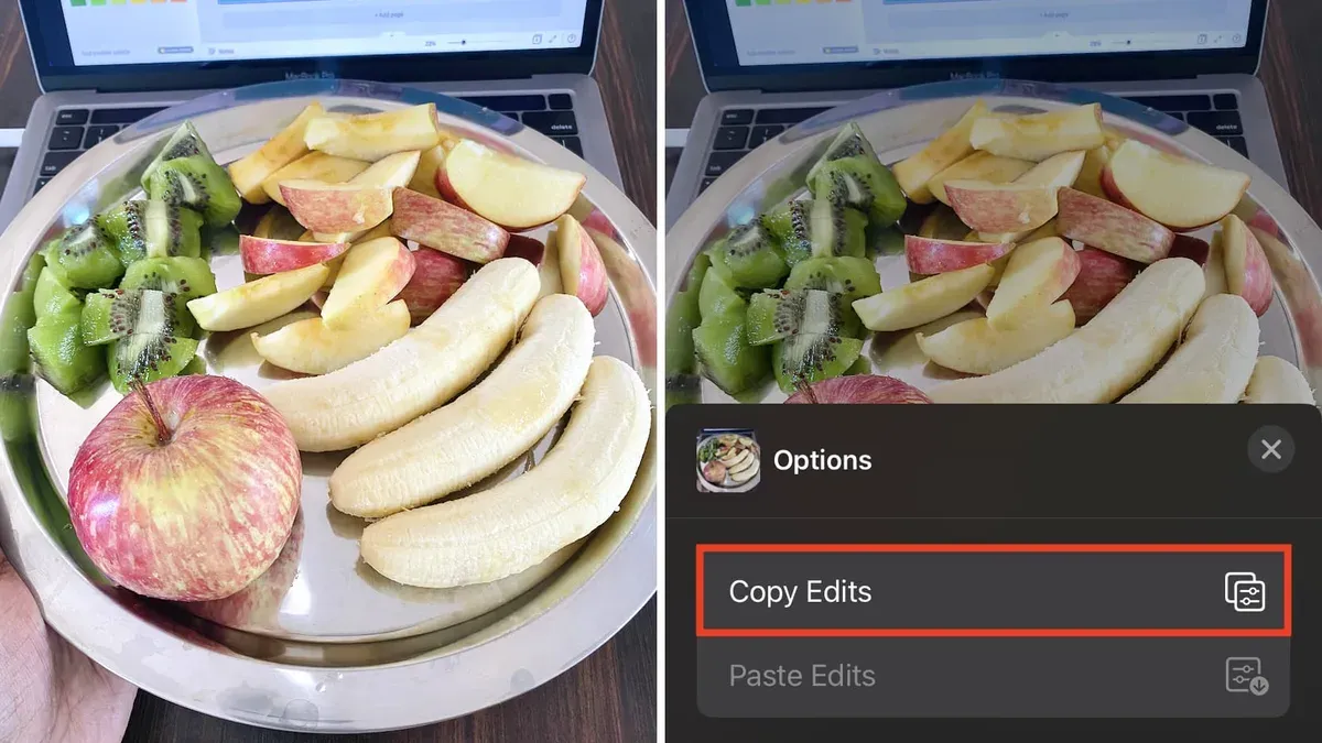 When Copying Edits Isn’t the Best Choice – how to copy edits to multiple photos in Photos app
