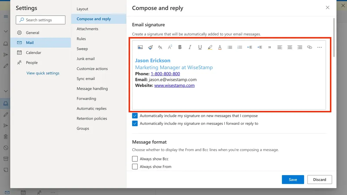 How to add a signature to Outlook email app – how to create an email signature in Mail app