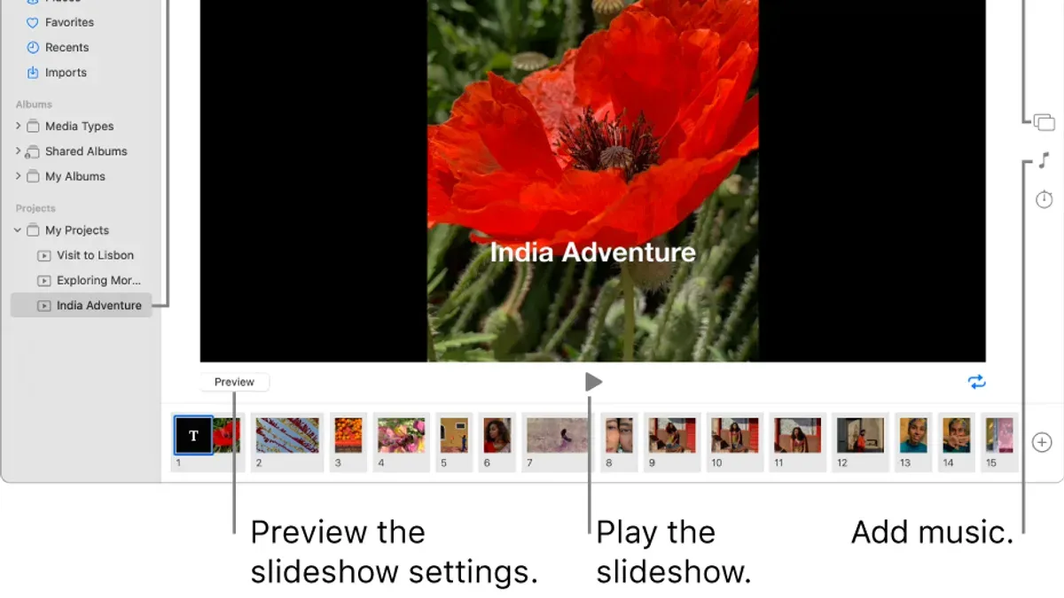 How to create a slideshow with music in Apple Photos on Mac – how to create a slideshow with music in Photos app