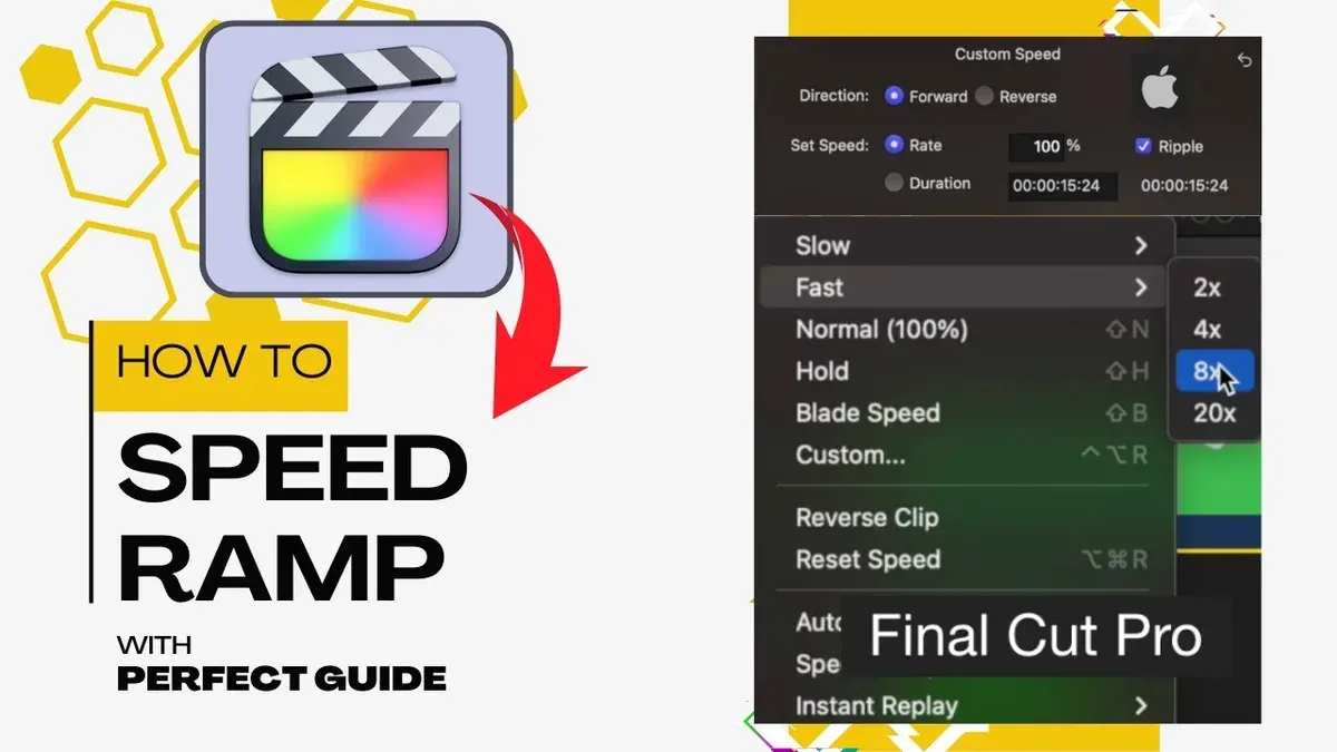 How to speed ramp in Final Cut Pro using keyframes – how to create speed ramps in Final Cut Pro