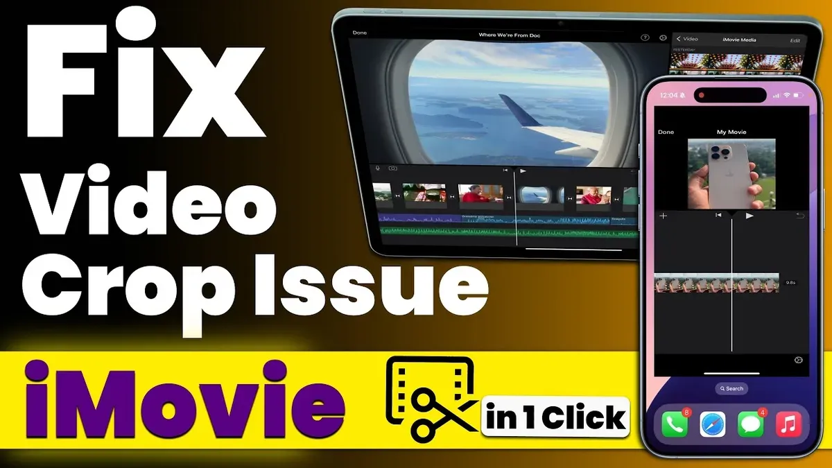 Troubleshooting: Why is iMovie cropping my video unexpectedly? – how to crop a video in iMovie