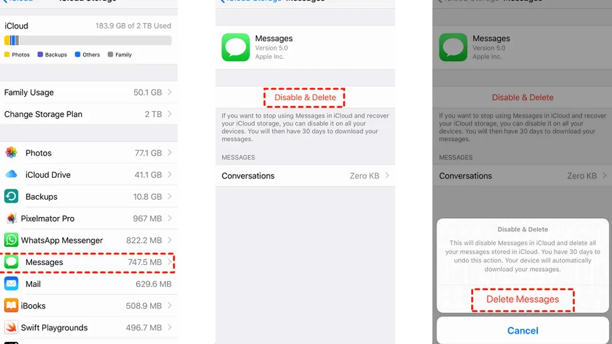 How to manage storage by deleting messages on iMac or Macbook – how to delete all messages in Messages on Mac