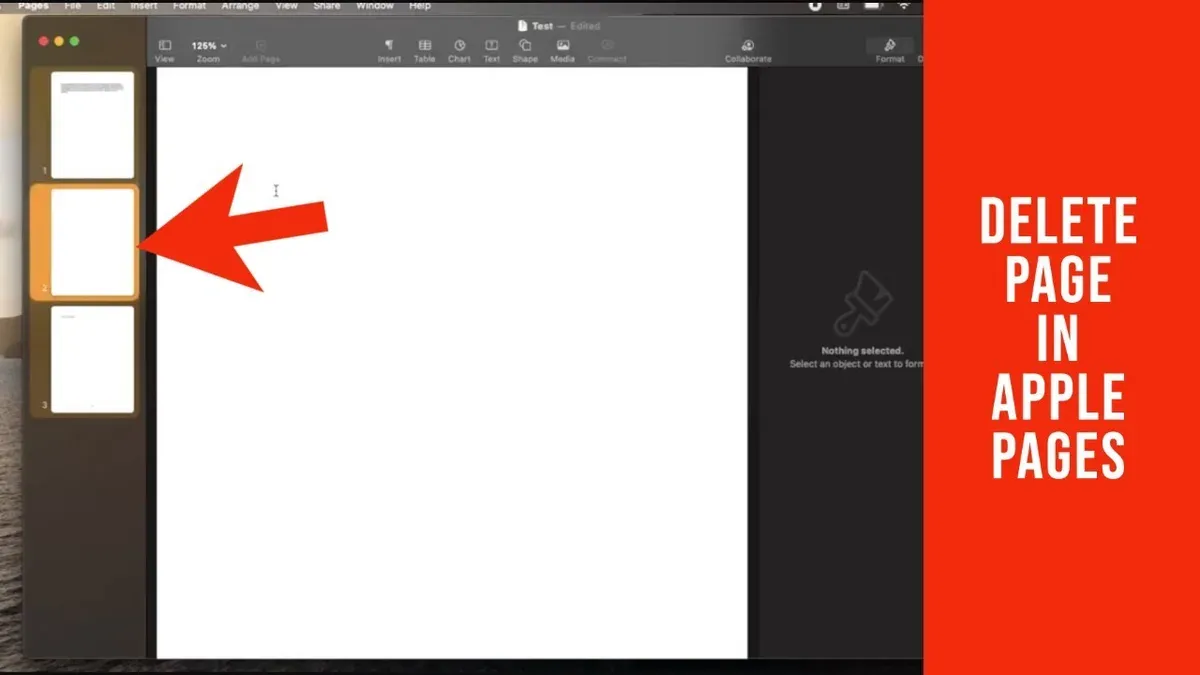 How to delete a blank page in Pages on iPad – how to delete a blank page in Pages