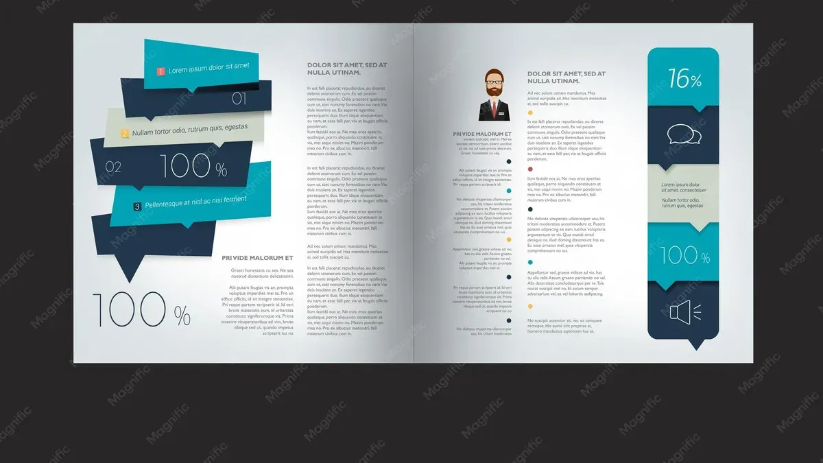 Add and format text effectively for your brochure design – how to design a brochure in Pages