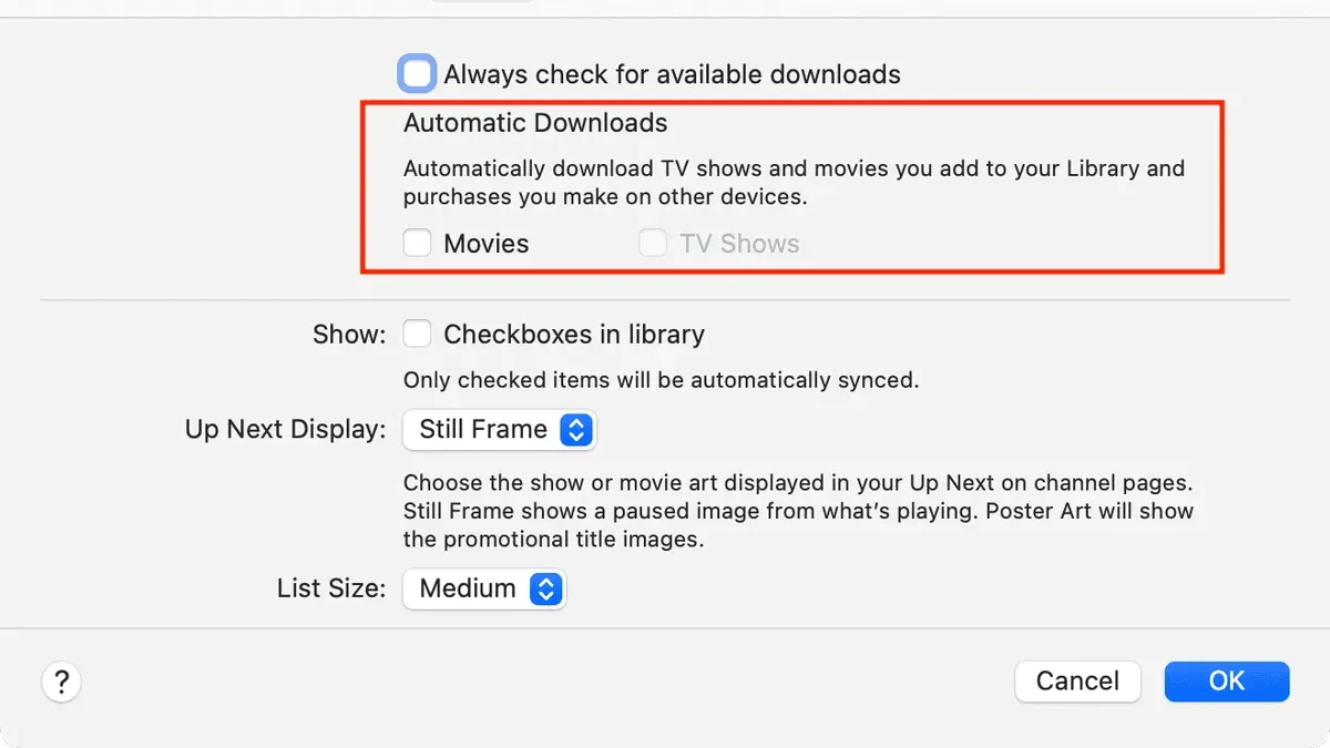 Enable Automatic Media Downloads – how to download media automatically in WhatsApp Desktop on Mac