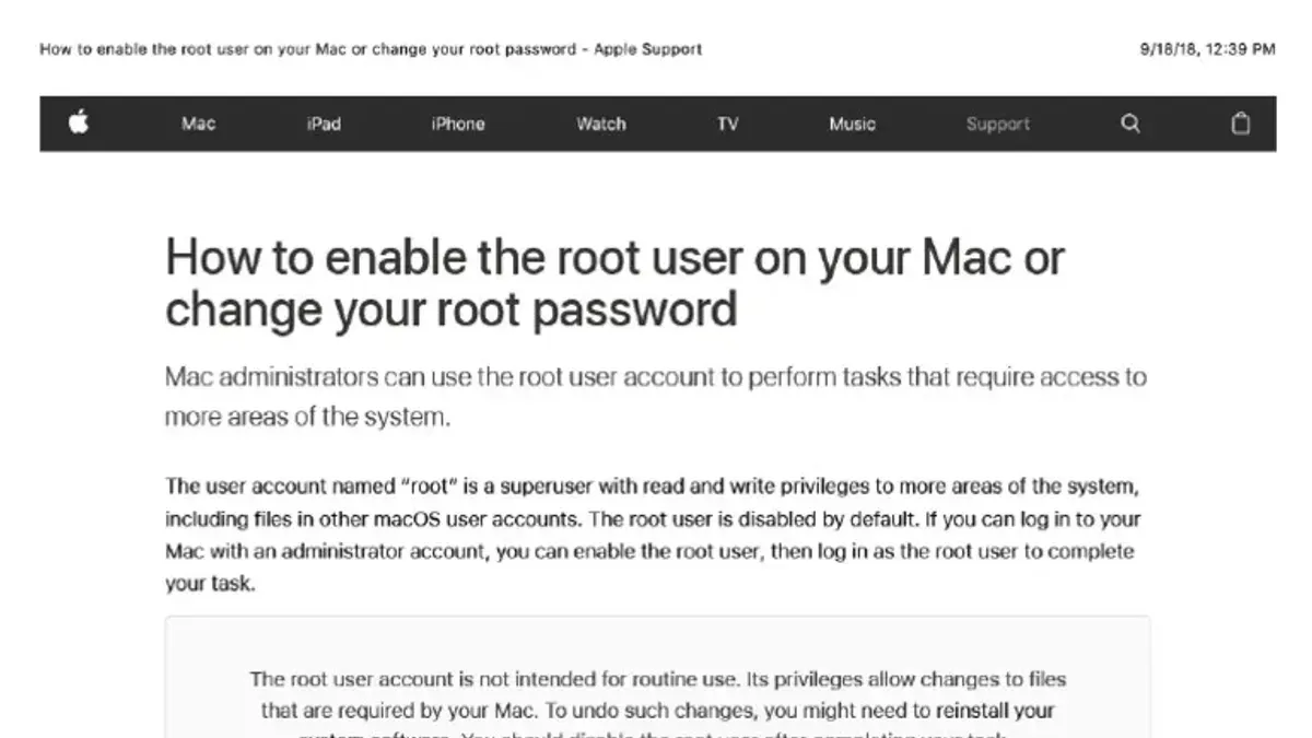 Best practices for using root user on Mac safely – how to enable root user on Mac