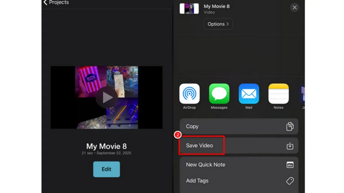 How to export iMovie to MP4 on iPhone and iPad – how to export in 4K in iMovie