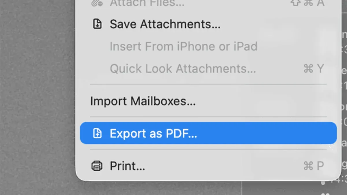 How to export emails as PDF on iPhone and iPad using the Mail app – how to export emails to PDF in Mail app