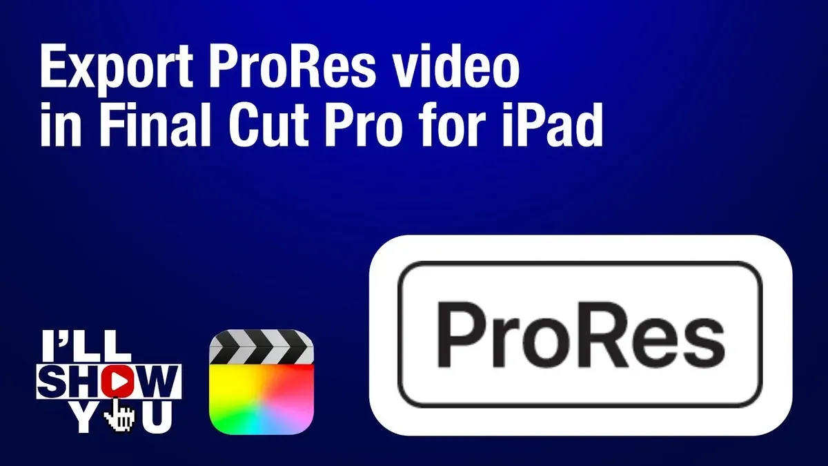 Export your project to ProRes step-by-step – how to export ProRes in Final Cut Pro