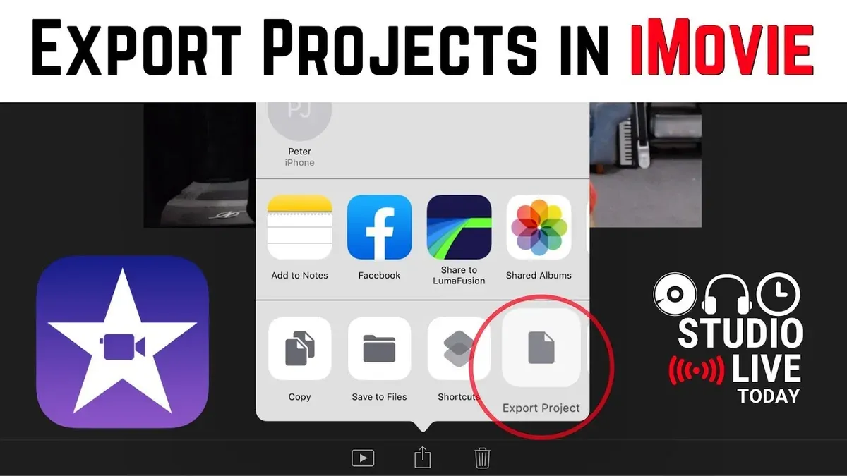 How to export a project in iMovie on iPhone and iPad – how to export for YouTube in iMovie