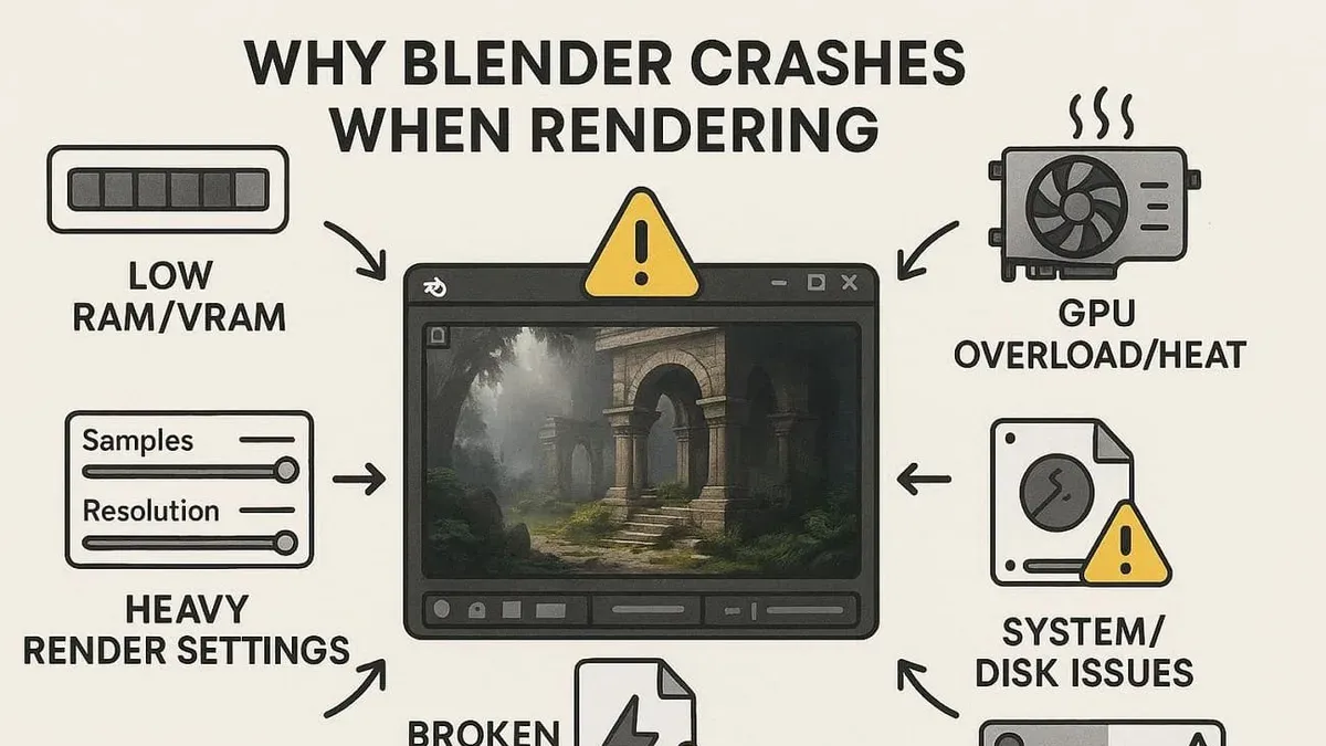 Troubleshooting common failure points – how to fix Blender crashing on Mac