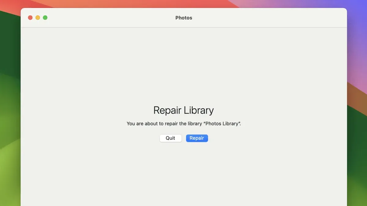 Reset the Photos app cache and data – how to fix library not opening in Photos app