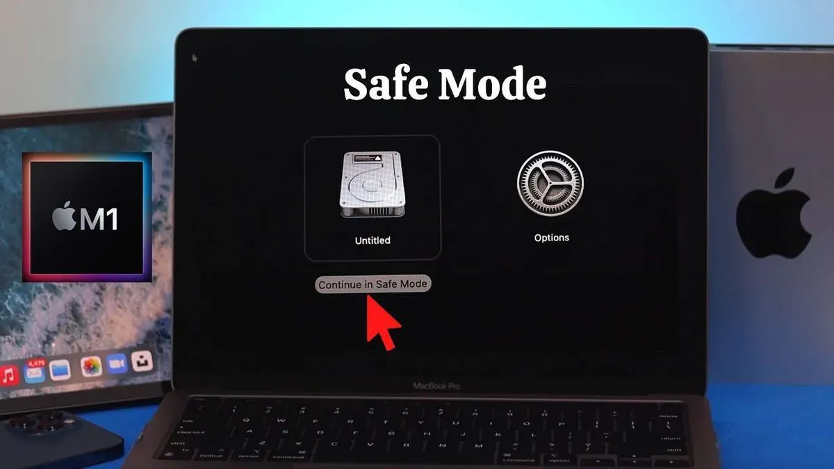 Use Safe Mode and Reset NVRAM/SMC to Isolate Software Causes – MacBook Pro M1 Pro black screen