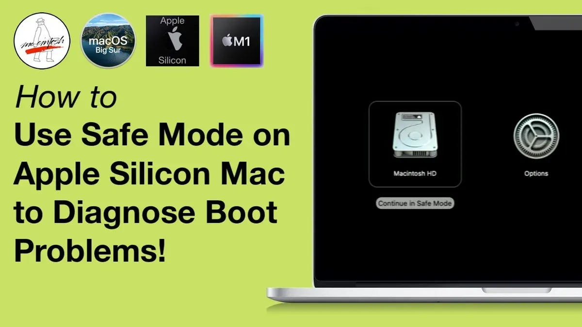 Enter and Use Safe Mode on Your M1 Pro MacBook Pro – MacBook Pro M1 Pro stuck on Apple logo