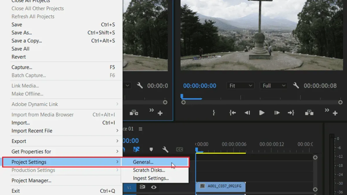 Simplify your Premiere Pro project and timeline – how to fix Premiere Pro lagging playback on Mac
