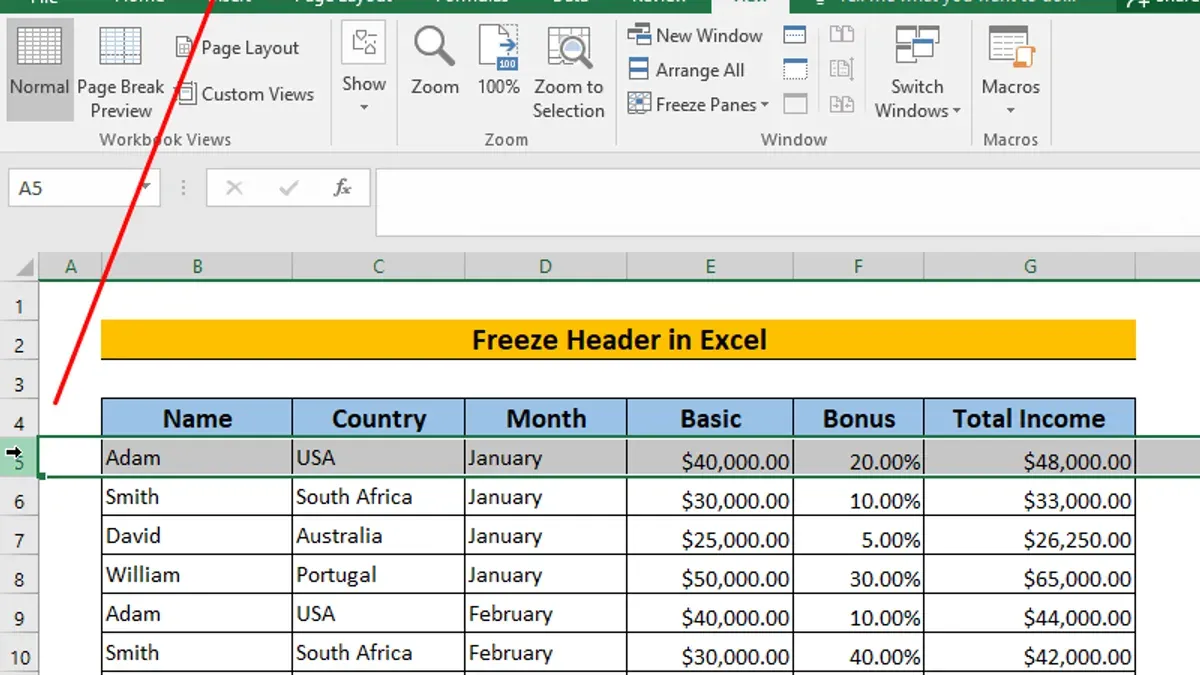 How to freeze header rows in Numbers when it’s not working – how to freeze header rows in Numbers