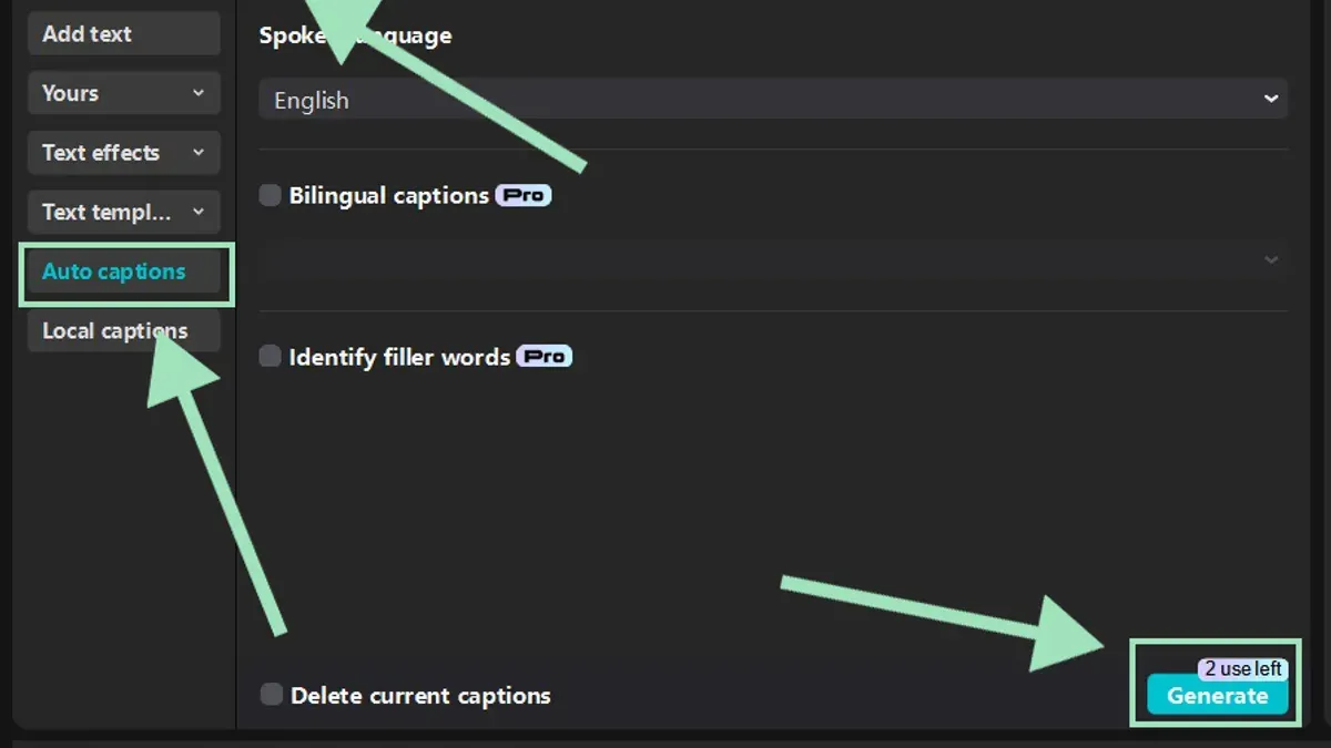 How to add auto generated captions in Final Cut Pro to your timeline – how to generate auto captions in Final Cut Pro