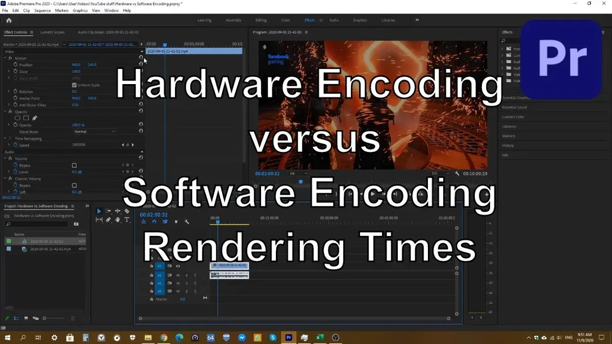 Alternatives and complementary options to hardware encoding in Premiere Pro on Mac – how to use hardware encoding in Premiere