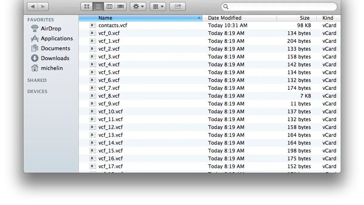 How to view a.vcf file on Mac without importing it – how to open .vcf file on Mac