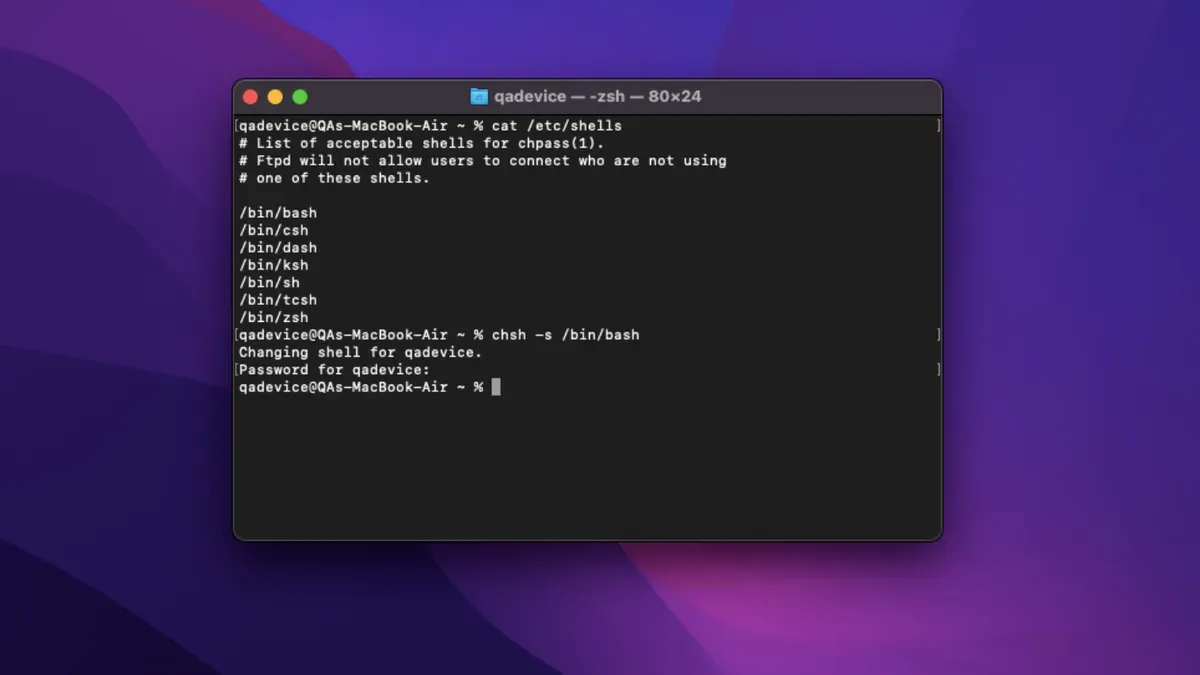 Learn Which Shell Mac Terminal Uses and How It Works – how use mac terminal