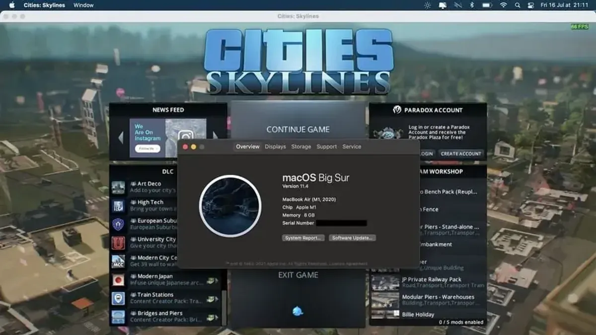 Why Cities Skylines 2 Demands More Than Just Basic Specs – can iMac M4 run Cities Skylines 2