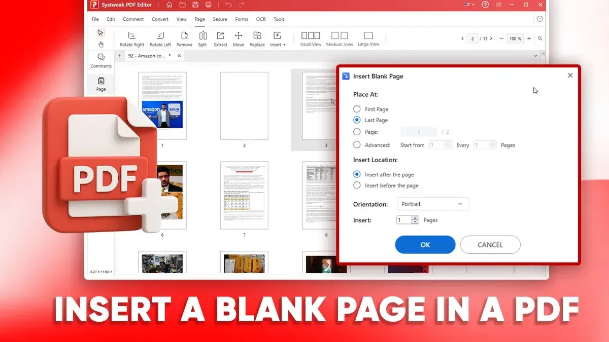 Insert the Blank Page into Your PDF in Preview – how to insert a blank page into PDF in Preview
