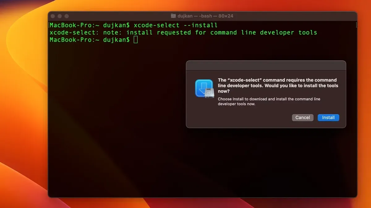 Verify and configure Xcode Command Line Tools after installation – how to install command line tools in Xcode