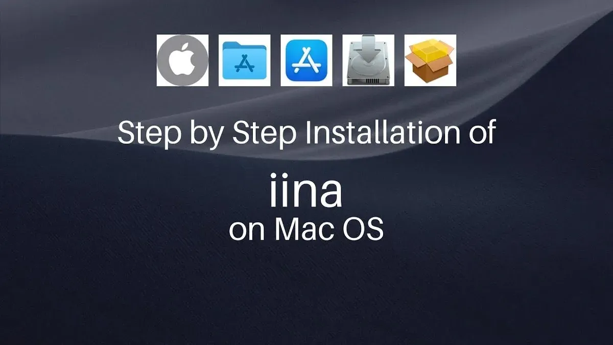 Installing IINA on Mac step-by-step – how to install IINA on Mac