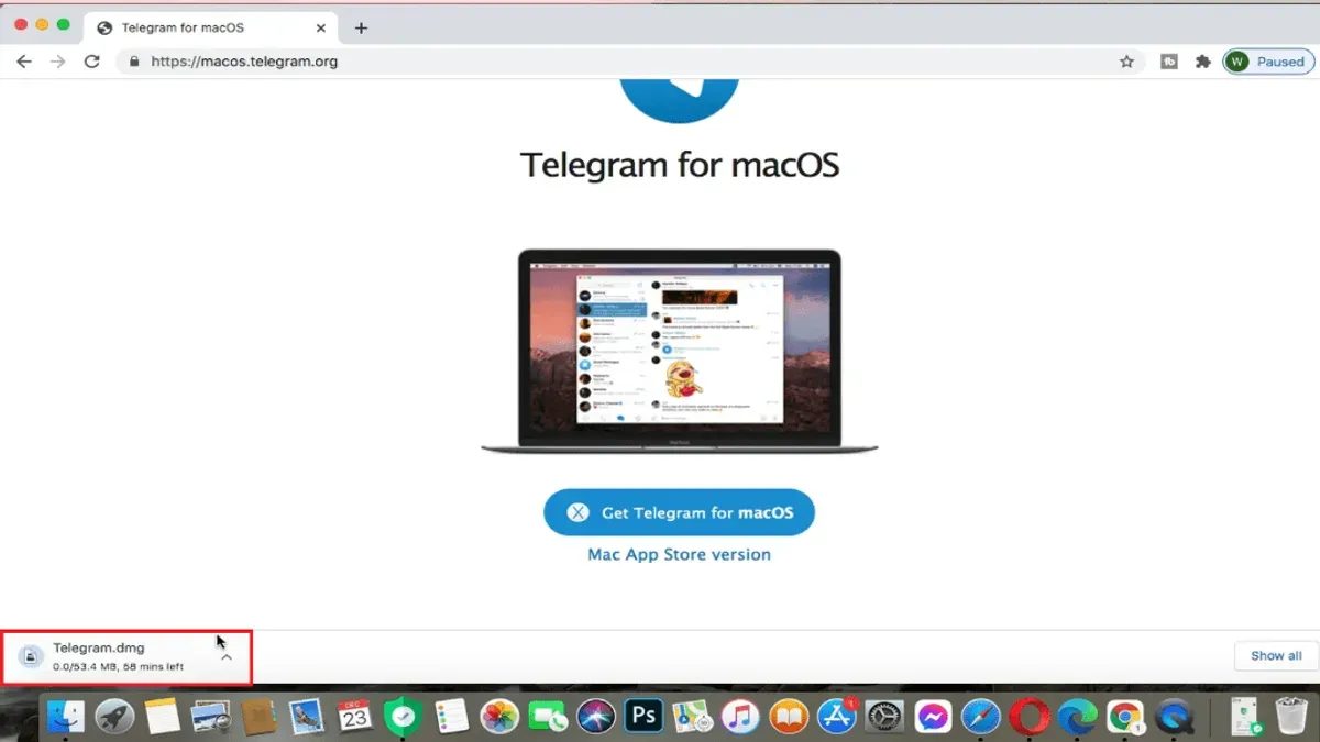 How to install Telegram app on Mac after downloading – how to install Telegram on Mac