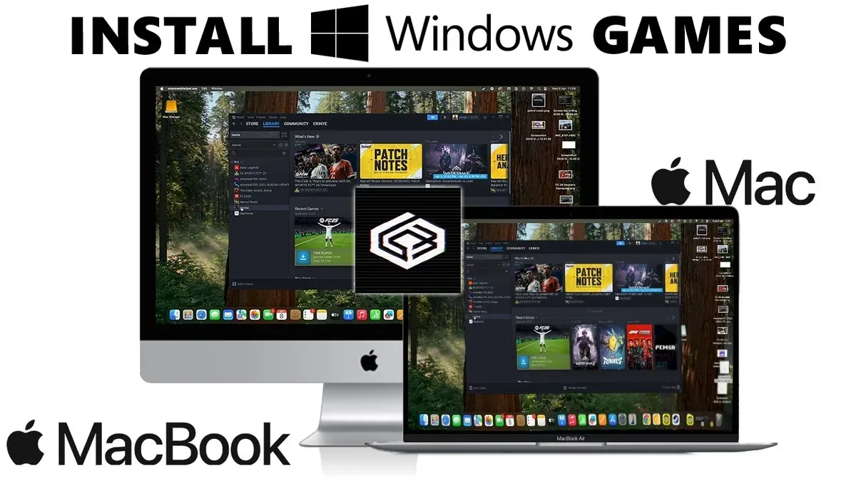 How to play Windows games on Mac on Steam using virtualization software – how to install Windows only games in Steam on Mac